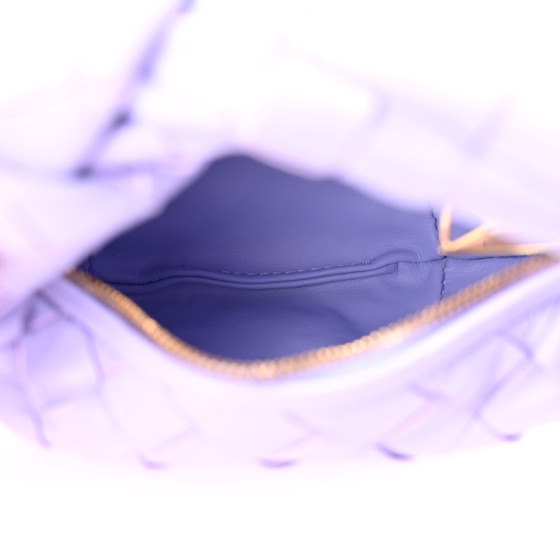【BOTTEGA VENETA】Candy Leather Jodie Bag Amethyst BOTTEGA VENETA Nappa Intrecciato Candy Jodie Amethyst