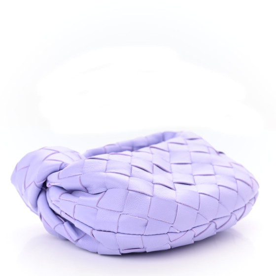 【BOTTEGA VENETA】Candy Leather Jodie Bag Amethyst BOTTEGA VENETA Nappa Intrecciato Candy Jodie Amethyst