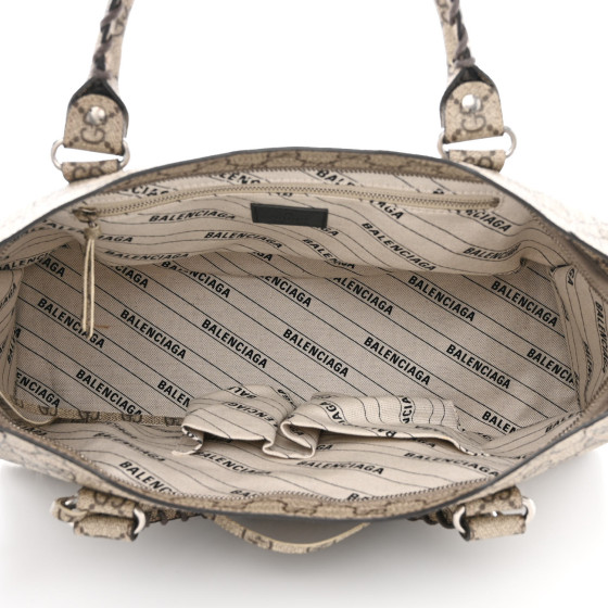SALE☆稀少GUCCI & BALENCIAGA☆GGモノグラムホーボーバッグ Gucci x Balenciaga Jackie 1961 The Hacker Project Medium Bag