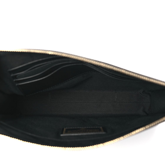 FENDI X VERSACE Vitello Grace Fendace FF Baroque Logo Large