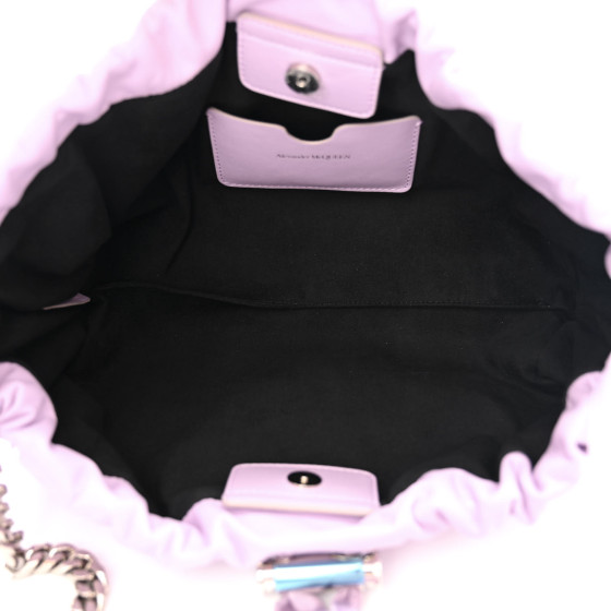 ALEXANDER MCQUEEN Calfskin Mini Bundle Lilac 1520738