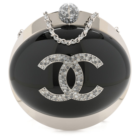 ま*い様 香水コレクション（Chanel, Boucheron, Cartier CHANEL Resin Crystal CC Over The Moon Minaudiere Black