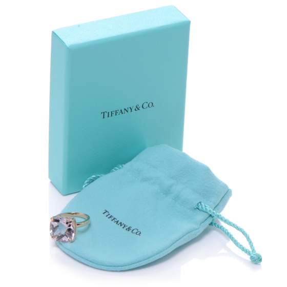 Tiffany ティファニー TIFFANY 18K Rose Gold Amethyst Sparklers Cocktail Ring 52 6
