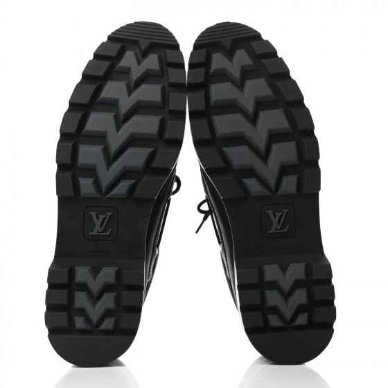 レア‼️ Louis Vuitton Summerland Boat Shoes LOUIS VUITTON Calfskin Mens Summerland Boat Shoes 10 Black