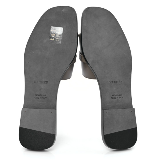 ◆上品◆【HERMES】Giulia サンダル Etoupe HERMES Calfskin Matte Alligator Giulia Sandals 38 Etoupe