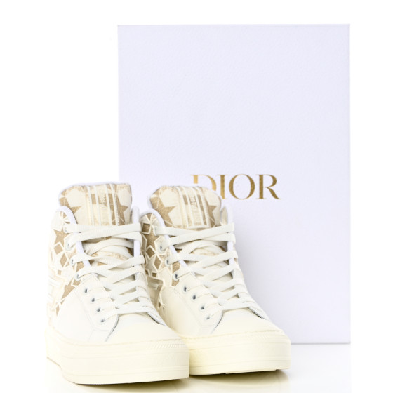 CHRISTIAN DIOR Canvas Embroidered Womens Walk'n' Dior Star