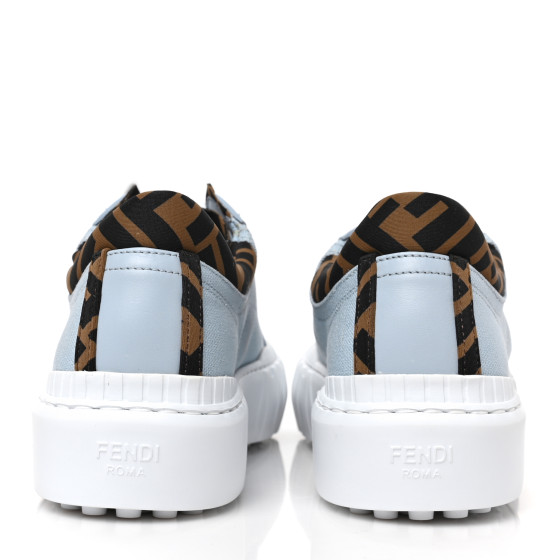 FENDI Canvas Lycra TPU FF Womens Fendi Force Low Top