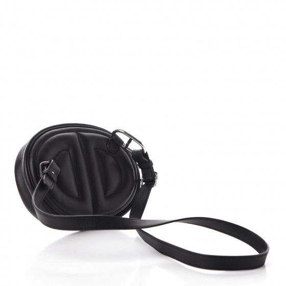 HERMES Swift In-The-Loop Belt Bag Black 700330 | FASHIONPHILE