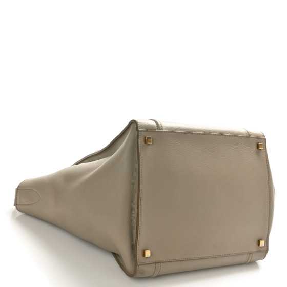CELINE バッグ CELINE Supple Calfskin Medium Phantom Luggage Beige 1547853