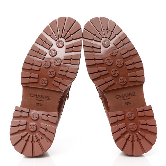 CHANEL ベージュ ブラウン ミュール 36 CHANEL Vintage CC Logo Sandals Mules #36 Cream White Leather