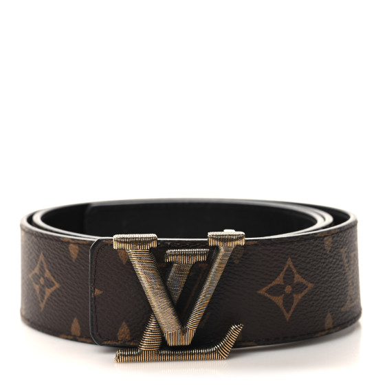 LOUIS VUITTON Calfskin Monogram 40mm LV Stitch Reversible