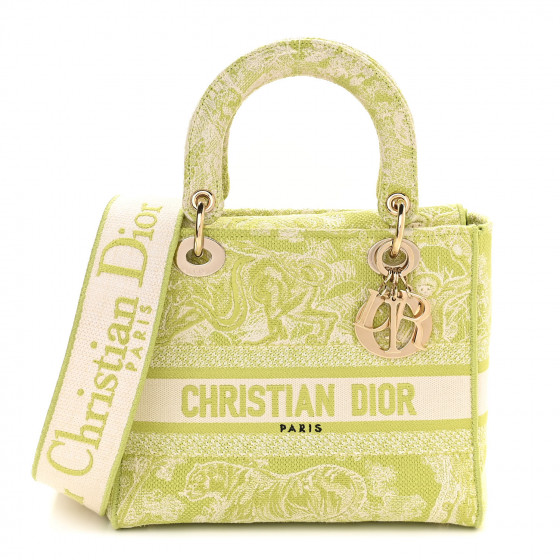 CHRISTIAN DIOR Canvas Toile De Jouy Reverse Embroidered