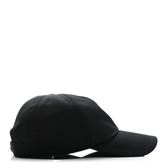 CHANEL Cotton CC Cap Hat Black 881365 | FASHIONPHILE