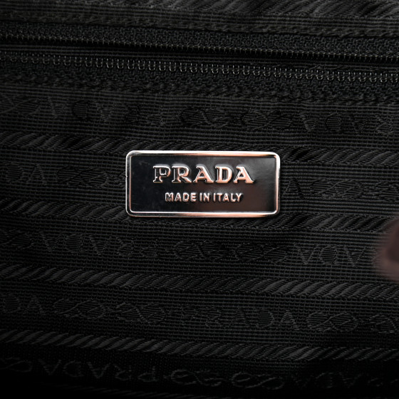 PRADA Vela Sport バッグ 黒 PRADA] Prada VELA SPORT BT0503 Nylon Nero Black Unisex