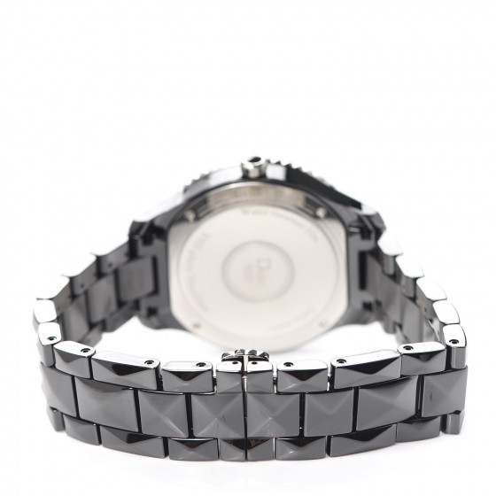 クリスチャンディオール CHRISTIAN DIOR Stainless Steel Ceramic Diamond 38mm Dior