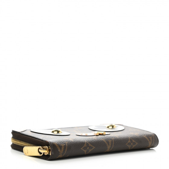 LOUIS VUITTON Monogram Valentine Dog Zippy Wallet 1041890
