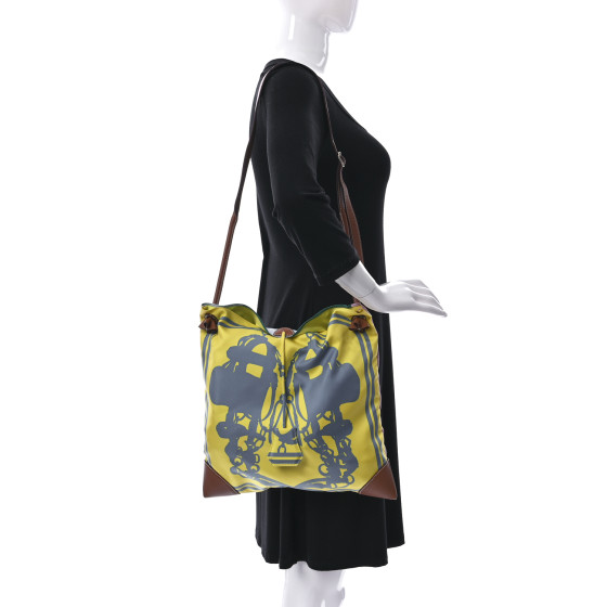 PopなBrides de Gala Fantome柄HermesSilkycity 33 バック HERMES Silk Swift Brides De Gala Tattoo Silky City 33 Bag
