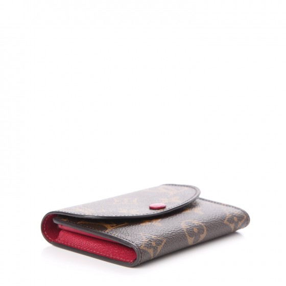 ◆希少【LOUIS VUITTON】Rosalie coin purseス Monogram Fuchsia Louis Vuitton Coin Purse Rosalie Monogram Fuchsia in Toile