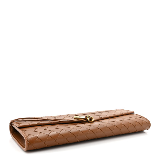 ラグジュアリー【BOTTEGA VENETA】AndiamoClutch クラッチバッグ BOTTEGA VENETA Nappa Intrecciato Long Andiamo Top Handle