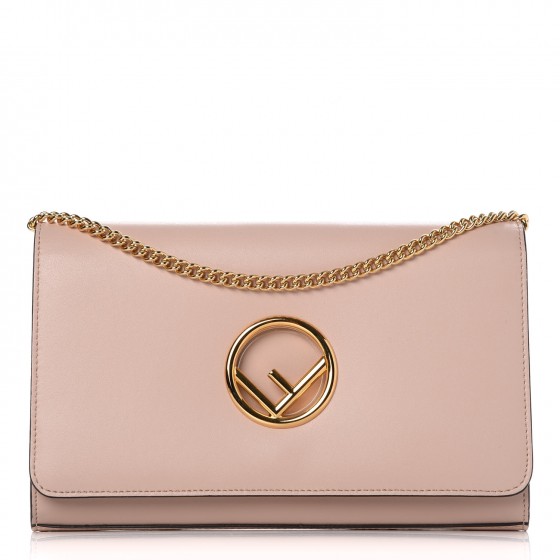【FENDI】WALLET ON CHAIN PAGLIA FF/VITE◆8M0498AV23 Wallet On Chain Baguette Fabric Brown | Fendi
