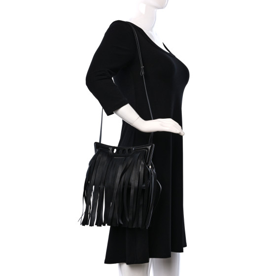 【23AW NEW】Alexander mcqueen/ Mini Peak クロスボディバッグ Alexander Mcqueen The Peak Mini Crocodile-effect Faux