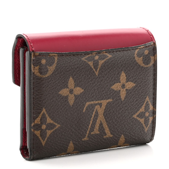 LOUIS VUITTON Monogram Zoe Wallet Fuchsia 1481143 | FASHIONPHILE