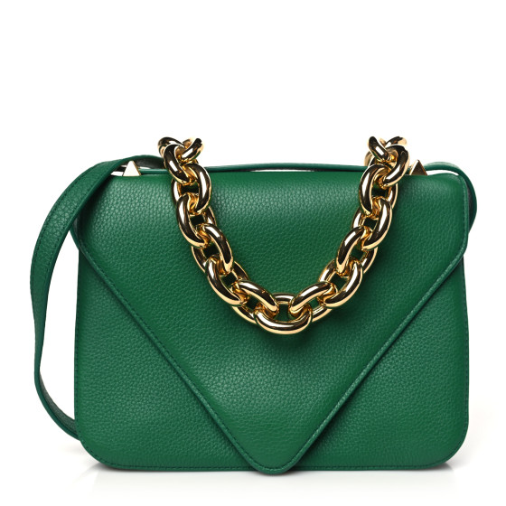 ★BOTTEGA VENETA★ Mount Shoulder Bag Jungle 667399V12M03113 BOTTEGA VENETA BOTTEGA VENETA Calfskin Mount Envelope Bag