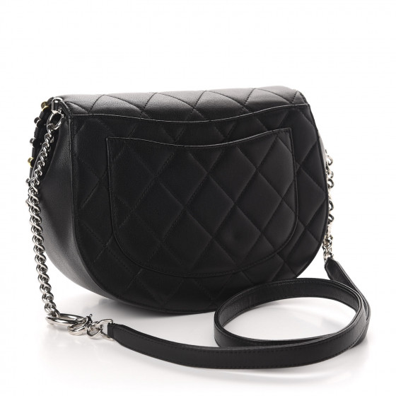 【25A♡3wayで楽しめる】CHANEL カフバッグ CHANEL Lambskin Quilted Studded Bubble Flap Black 655336