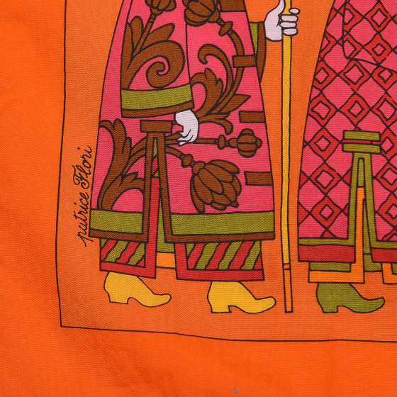 HERMES ヴィンテージ・スカーフ LA PARADE HERMES ヴィンテージ・スカーフ LA PARADE HERMES エルメス