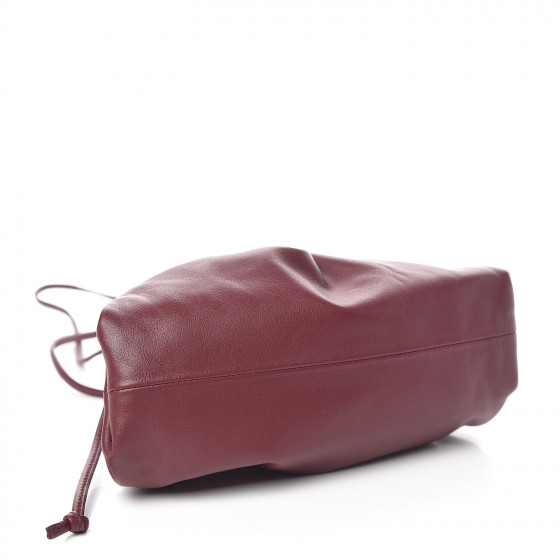 BOTTEGA VENETA Butter Calfskin The Mini Pouch Bordeaux