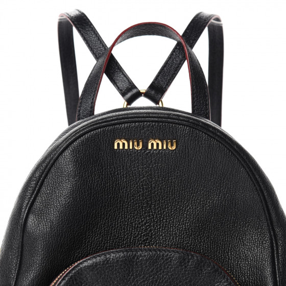 バッグ miumiu madras backpack MIU MIU - miumiu madras backpackの通販 by idgaf shop｜ミュウ