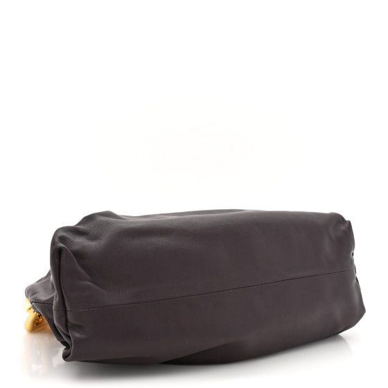 BOTTEGA VENETA Calfskin The Pouch Chain Grape 1624799