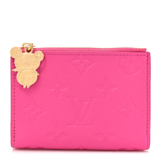 LOUIS VUITTON X TM Empreinte Monogram Lisa Wallet Kawaii