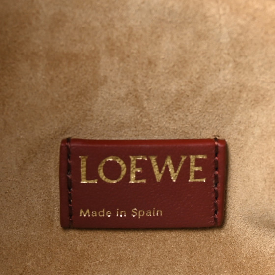 LOEWE Mellow Nappa Medium Donut Chain Flamenco Knot Clutch