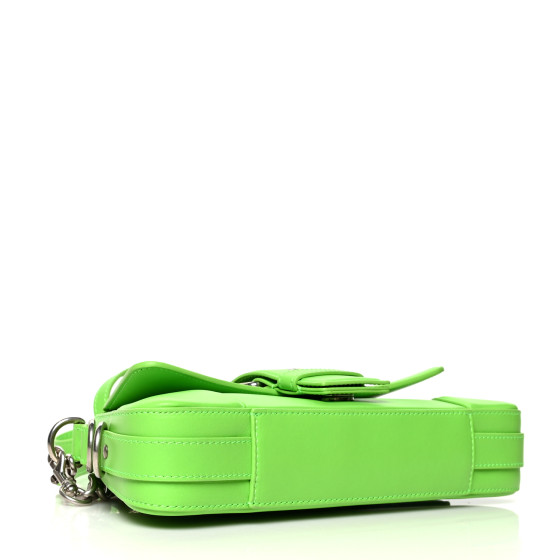 ショルダーバッグ・ポシェット BALENCIAGA Shoulder Bags Women Leather Green/Acid Green BALENCIAGA Smooth Calfskin Small Lindsay Shoulder Bag Acid