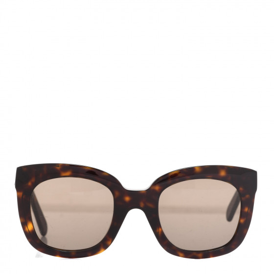 サングラス Celine Motatura Tartarugata Lenti Scure E Logo Laterale Sull Celine Motatura Tartarugata Lenti Scure E Logo Laterale Sull
