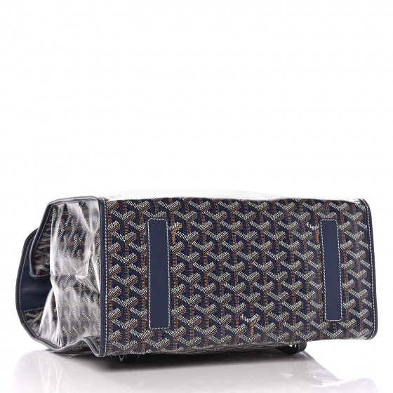 希少品◆入手困難♪【GOYARD】Saint Leger バックパック navy GOYARD Goyardine Saint Leger Soft Briefcase Backpack Navy