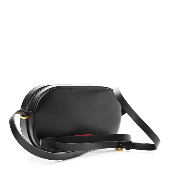 ショルダーバッグ VALENTINO Black leather VLogo crossbody bag Valentino Garavani Black Leather Vlogo Crossbody Bag