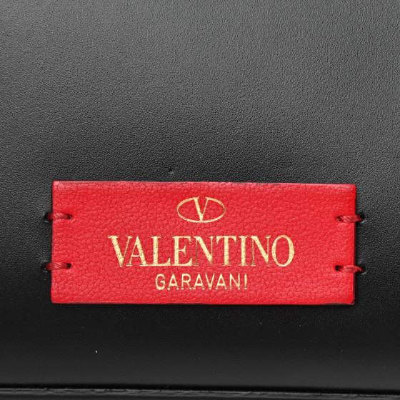 VALENTINO GARAVANI Calfskin VLogo Walk Crossbody Black