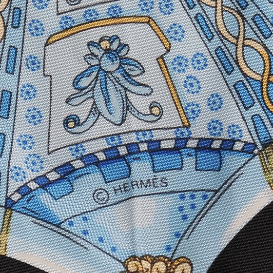 エルメス スカーフ カレ les domes celestes HERMES Hermès Les Domes Celestes Silk Scarf w/ Tags - Orange
