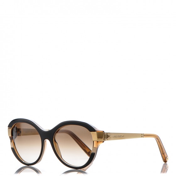 LOUIS VUITTON Petit Soupcon Cat Eye Sunglasses Z0487W Brown