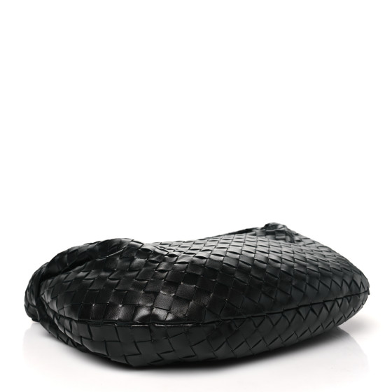 BOTTEGA VENETA Nappa Intrecciato Small Jodie Black 1646000