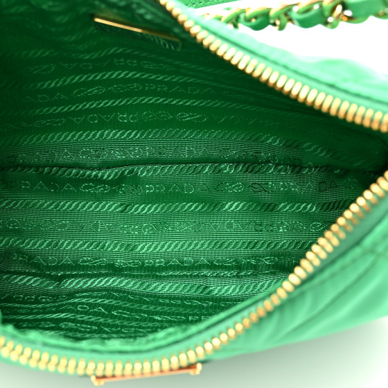 ☆【PRADA】☆Re-Edition 1995 ミニ ハンドバッグ☆GREEN☆ Prada 