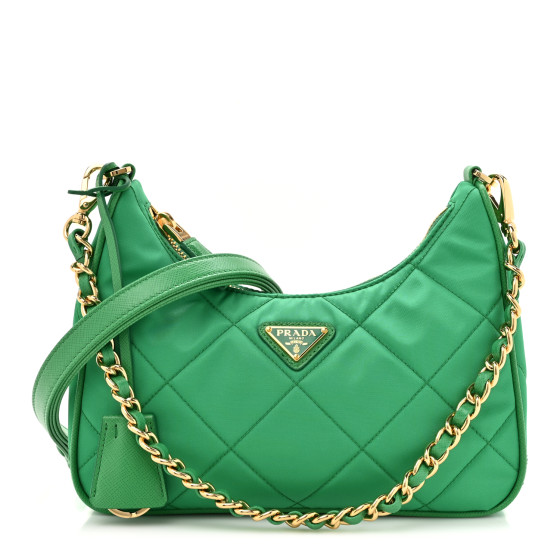 ショルダーバッグ・ポシェット PRADA MINI BAG PRADA RE-EDITION 1995 CHAANE Prada Mini bag Re-Edition 1995 Chaîne brandy colour | TheDoubleF