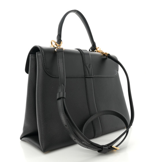 LOUIS VUITTON Grained Smooth Calfskin Rose Des Vents MM