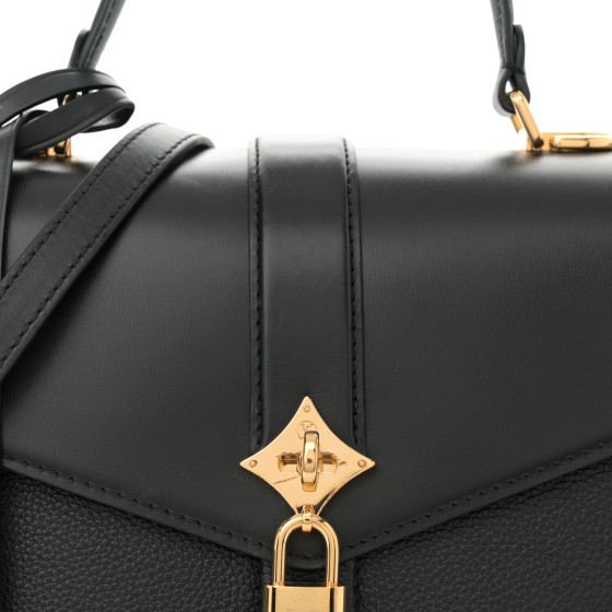 LOUIS VUITTON Grained Smooth Calfskin Rose Des Vents MM