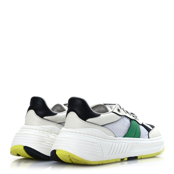 BOTTEGA VENETA Calfskin Technical Mesh Speedster Sneakers 40