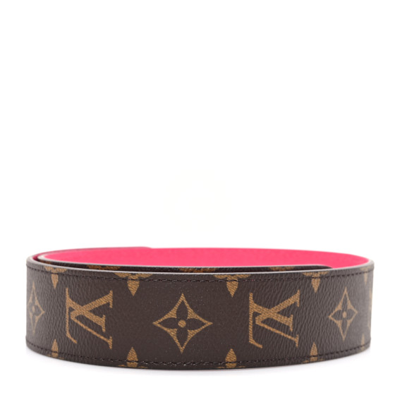 LOUIS VUITTON Monogram Bandouliere Shoulder Strap Hot Pink