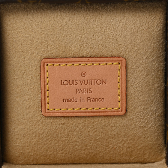 LOUIS VUITTON Monogram Ring Box Mini Trunk Case 1691248