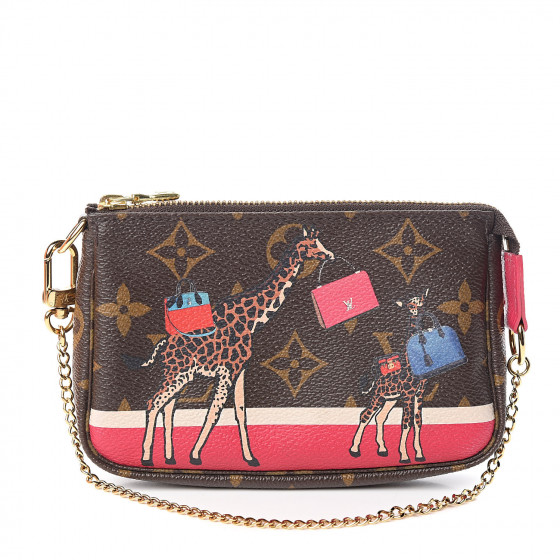 小物 Louis Vuitton Monogram M62017 LOUIS VUITTON Monogram 2017 Christmas Animation Mini
